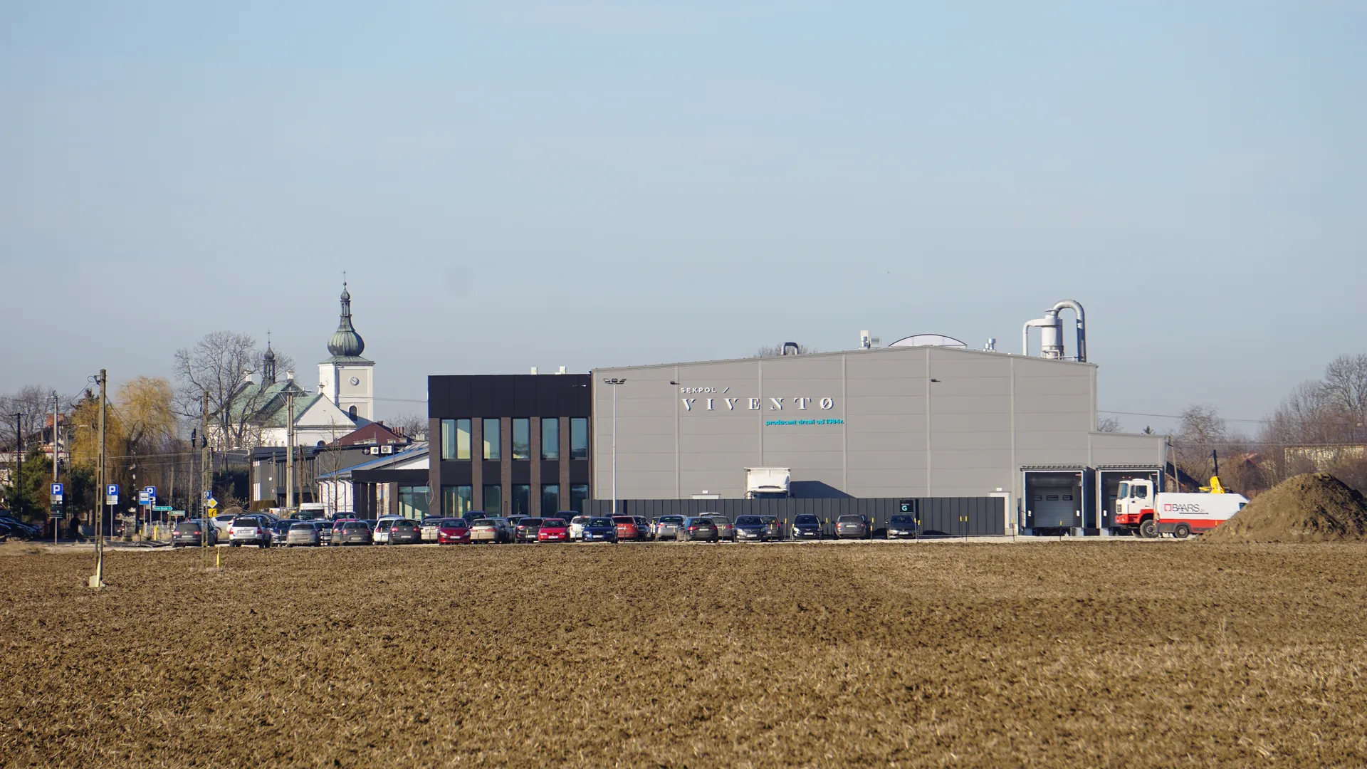 VIVENTO, Gręboszów - Etap II: showroom i magazyn